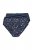Ulla Popken 850538 Slip a fiori in cotone biologico confezione da 2 Blu scuro - Slip - 