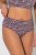 Ulla Popken 850538 Slip a fiori in cotone biologico confezione da 2 Marrone - Slip - 