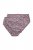 Ulla Popken 850538 Slip a fiori in cotone biologico confezione da 2 Marrone - Slip - 