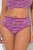 Ulla Popken 850538 Slip a fiori in cotone biologico confezione da 2 Viola - Slip - 