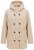 Ulla Popken 850589 Giacca teddy Bianco panna - Giacche - Giacche taglie forti da donna