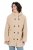 Ulla Popken 850589 Giacca teddy Bianco panna - Giacche - Giacche taglie forti da donna