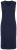 Ulla Popken 850725 Abito in maglia con scollo a V Blu scuro - Abiti in maglia - 
