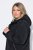 Ulla Popken 850774 Cappotto tecnico Nero - Cappotti - Cappotti taglie forti da donna