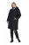 Ulla Popken 850774 Cappotto tecnico Nero - Cappotti - Cappotti taglie forti da donna