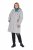 Ulla Popken 850774 Cappotto tecnico Grigio - Cappotti - Cappotti taglie forti da donna