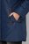 Ulla Popken 850794 Cappotto tecnico Blu scuro - Cappotti - Cappotti taglie forti da donna