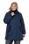 Ulla Popken 850794 Cappotto tecnico Blu scuro - Cappotti - Cappotti taglie forti da donna