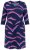 Ulla Popken 850920 Abito in jersey Blu scuro - Abiti - Vestiti per tutte le taglie