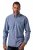 JP1880 850931 Camicia in chambray a maniche lunghe Blu denim TALL - TALL camicie - Camicie TALL per uomo alto