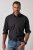 JP1880 850950 Camicia in flanella a quadri a maniche lunghe Nero TALL - TALL camicie - Camicie TALL per uomo alto