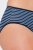 Ulla Popken 850966 Slip a righe confezione da 5 Blu scuro - Slip - 