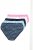 Ulla Popken 850966 Slip a righe confezione da 5 Blu scuro - Slip - 