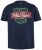 JP1880 850980 T-shirt con stampa effetto vintage Blu scuro TALL - TALL T-shirts - T-Shirt per Uomini Alti