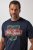 JP1880 850980 T-shirt con stampa effetto vintage Blu scuro TALL - TALL T-shirts - T-Shirt per Uomini Alti