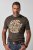 JP1880 851001 Rolling Stones Retro Logo T-shirt Nocciola TALL - TALL T-shirts - T-Shirt per Uomini Alti