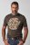 JP1880 851001 Rolling Stones Retro Logo T-shirt Nocciola - Magliette di band - T-shirt band taglie forti
