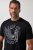 JP1880 851008 T-shirt con stampa sul petto Nero TALL - TALL T-shirts - T-Shirt per Uomini Alti
