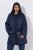Ulla Popken 851123 Giacca trapuntata Blu scuro - Giacche - Giacche taglie forti da donna