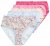 Ulla Popken 851140 Slip a fiori confezione da 5 Rosa - Slip - 