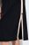 Ulla Popken 851237 Camicia da notte a righe Nero - Camicie da notte - 