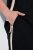 Ulla Popken 851245 Pigiama a righe Nero - Pigiami/Loungewear - 