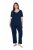 Ulla Popken 851245 Pigiama a righe Blu scuro - Pigiami/Loungewear - 