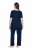 Ulla Popken 851245 Pigiama a righe Blu scuro - Pigiami/Loungewear - 