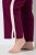 Ulla Popken 851245 Pigiama Rosso bacca - Pigiami/Loungewear - 