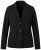 Ulla Popken 851341 Blazer elasticizzato gessato Nero - Blazer - Blazer Taglie Forti da Donna