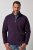 JP1880 851362 Giacca in pile con collo alto Viola scuro TALL - TALL giubbotti - Giacche TALL per uomo alto