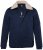 Men+ 369 Giacca bellyfit con collo teddy Blu scuro - Giubbotti - Giubbotti Uomo Taglie Forti