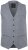 JP1880 851399 Gilet in misto lana con dorso in maglia Grigio chiaro - Abiti - Abiti da Uomo Taglie Forti
