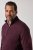 JP1880 851428 Maglione in maglia con mezza zip Prugna TALL - TALL felpe - Felpe TALL per uomo alto