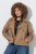 Ulla Popken 851435 Trench Marrone - Cappotti - Cappotti taglie forti da donna