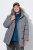 Ulla Popken 851438 Giacca trapuntata HYPRAR ad A Verde scuro - Giacche - Giacche taglie forti da donna