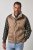 JP1880 851516 Gilet effetto camoscio con fodera teddy Beige - Giubbotti - Giubbotti Uomo Taglie Forti