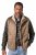 JP1880 851516 Gilet effetto camoscio con fodera teddy Beige - Giubbotti - Giubbotti Uomo Taglie Forti