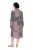 Ulla Popken 851546 Abito midi fantasia Giallo senape - Vestiti midi - Abiti midi taglie comode