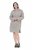 Ulla Popken 851563 Abito in maglia a maniche lunghe Beige - Abiti - Vestiti per tutte le taglie