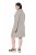 Ulla Popken 851563 Abito in maglia a maniche lunghe Beige - Abiti - Vestiti per tutte le taglie