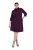 Ulla Popken 851664 Abito in jersey con collo alto Prugna - Abiti - Vestiti per tutte le taglie