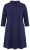 Ulla Popken 851664 Abito in jersey svasato con tasche Blu scuro - Abiti - Vestiti per tutte le taglie