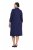 Ulla Popken 851664 Abito in jersey svasato con tasche Blu scuro - Abiti - Vestiti per tutte le taglie