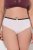 Ulla Popken 851711 Slip a fiori confezione da 5 Marrone - Slip - 