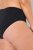 Ulla Popken 851752 Slip a righe confezione da 5 Nero - Slip - 