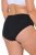 Ulla Popken 851752 Slip a righe confezione da 5 Nero - Slip - 