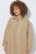 Ulla Popken 851764 Cappotto oversize con cappuccio staccabile Sabbia - Cappotti - Cappotti taglie forti da donna