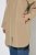 Ulla Popken 851764 Cappotto oversize con cappuccio staccabile Sabbia - Cappotti - Cappotti taglie forti da donna
