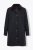 Ulla Popken 851765 Cappotto in velluto a coste Blu scuro - Cappotti - Cappotti taglie forti da donna